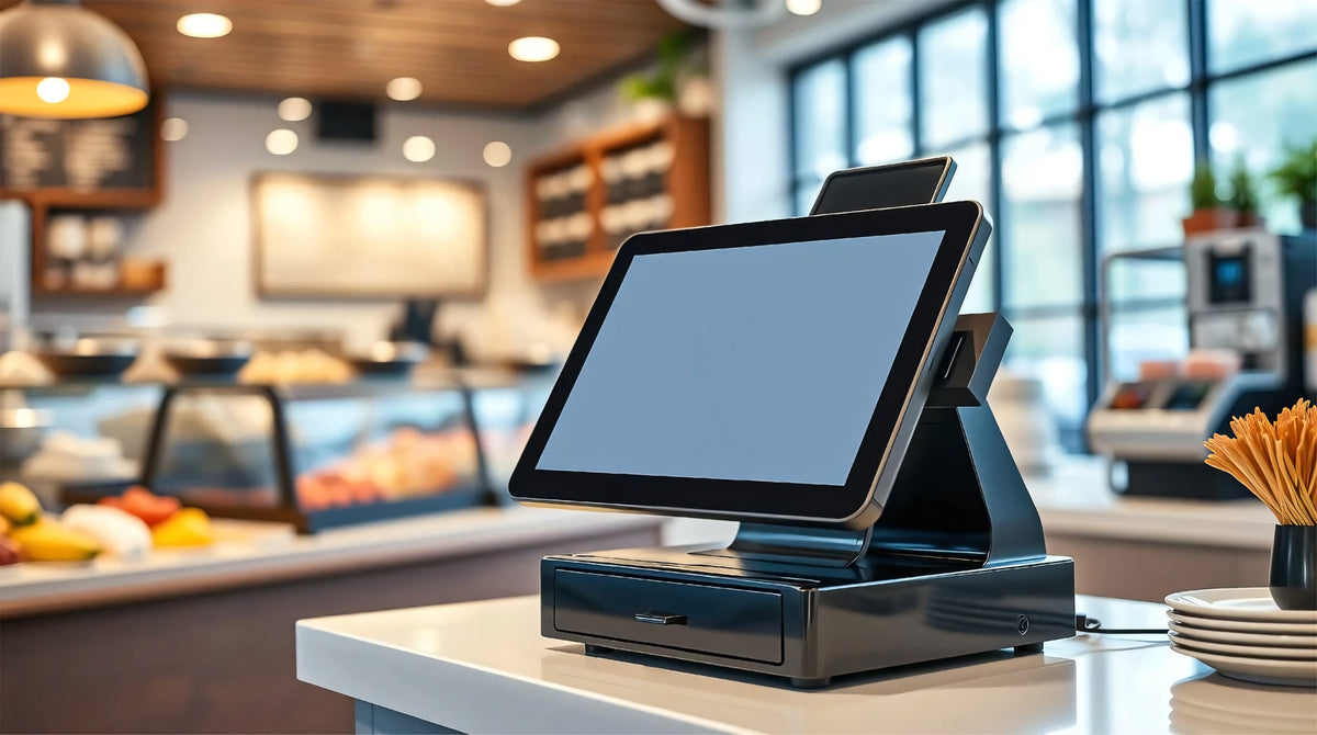 BRISK EPOS till system on a shop counter